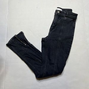 Zara Z1975 Women's Charcoal Skinny Jeans Size 4
